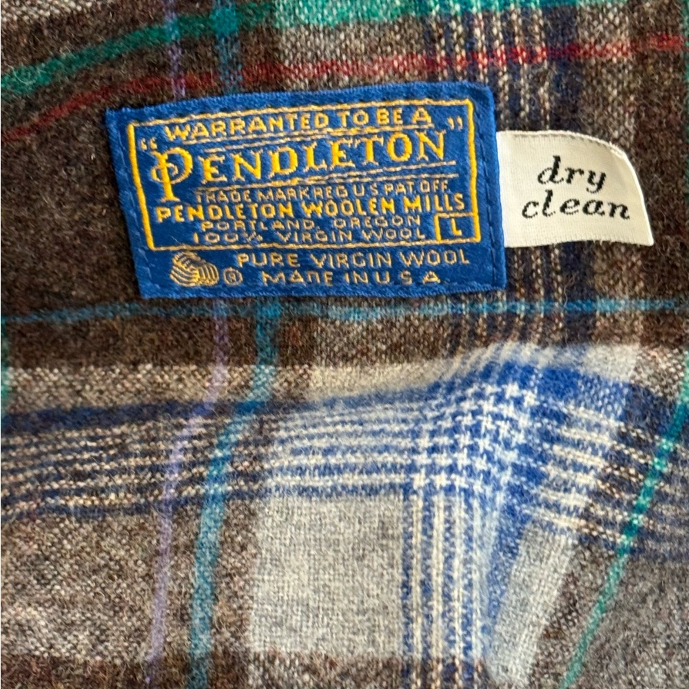 Vintage Pendleton Gray Lined Jacket - image 4